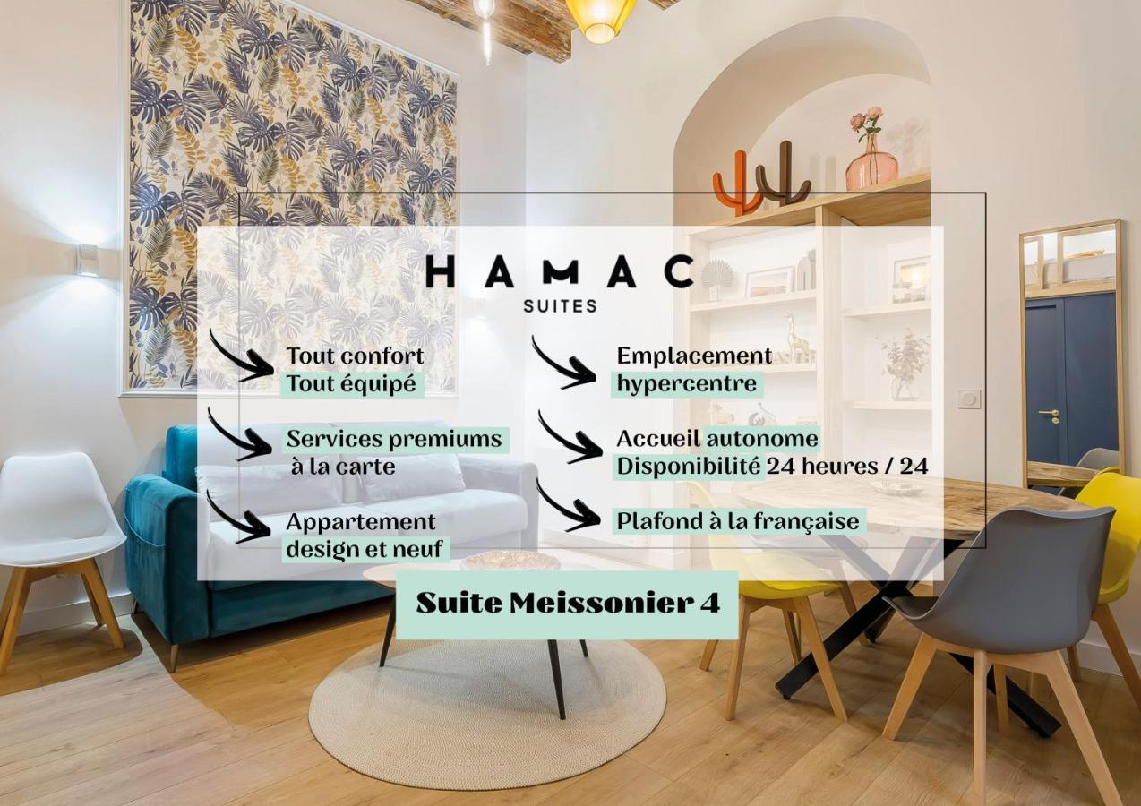 Hamac Suites - Meissonier 4 Lyon Zewnętrze zdjęcie